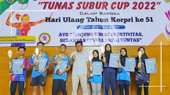 BORONG PRESTASI, SPENSAPA BANGGA DI TUNAS SUBUR CUP 2022