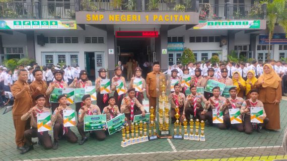 NYABET JUARA UMUM PSC XIII 2023, SCOUT SPENSAPA BUKTIKAN DIRI MAMPU BERPRESTASI DI KANCAH PIALA BERGILIR Ka KWARDA JATIM