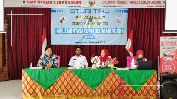 SINAU BARENG, STUDI TIRU NANG SMP NEGERI 1 JOGONALAN KLATEN-JATENG